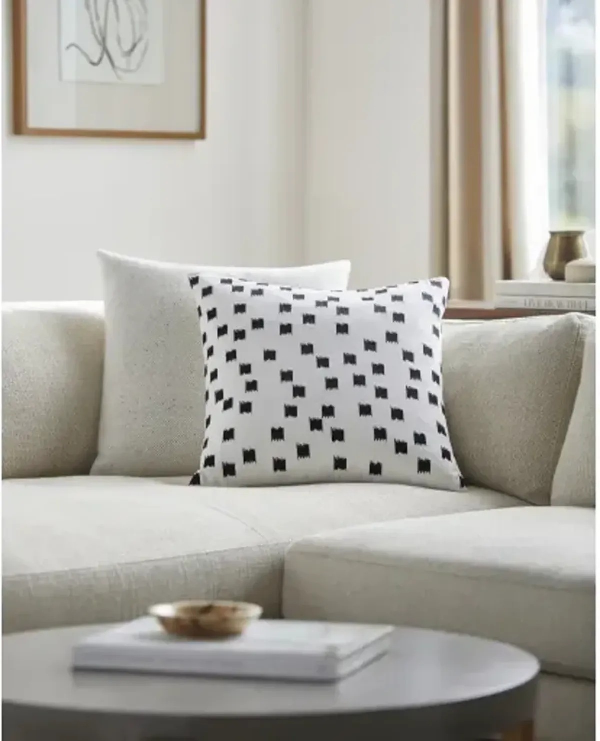 Chromatique CTQ-004 22"L x 22"W Accent Pillow