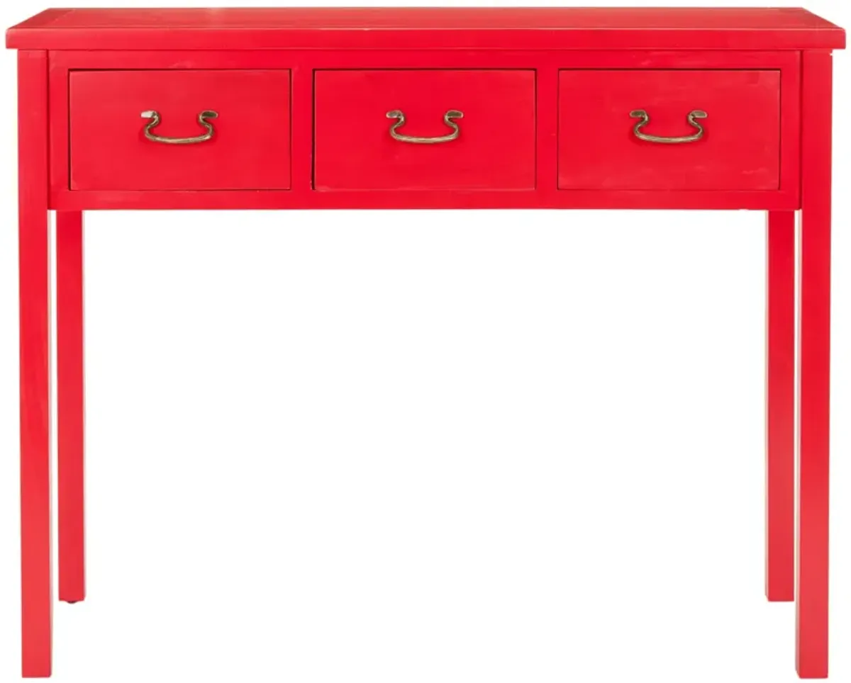 CINDY CONSOLE WITH STORAGE DRAWERS 