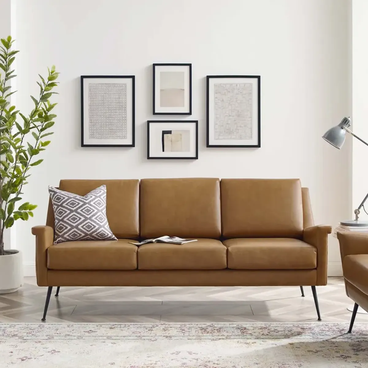 Chesapeake Vegan Leather Sofa