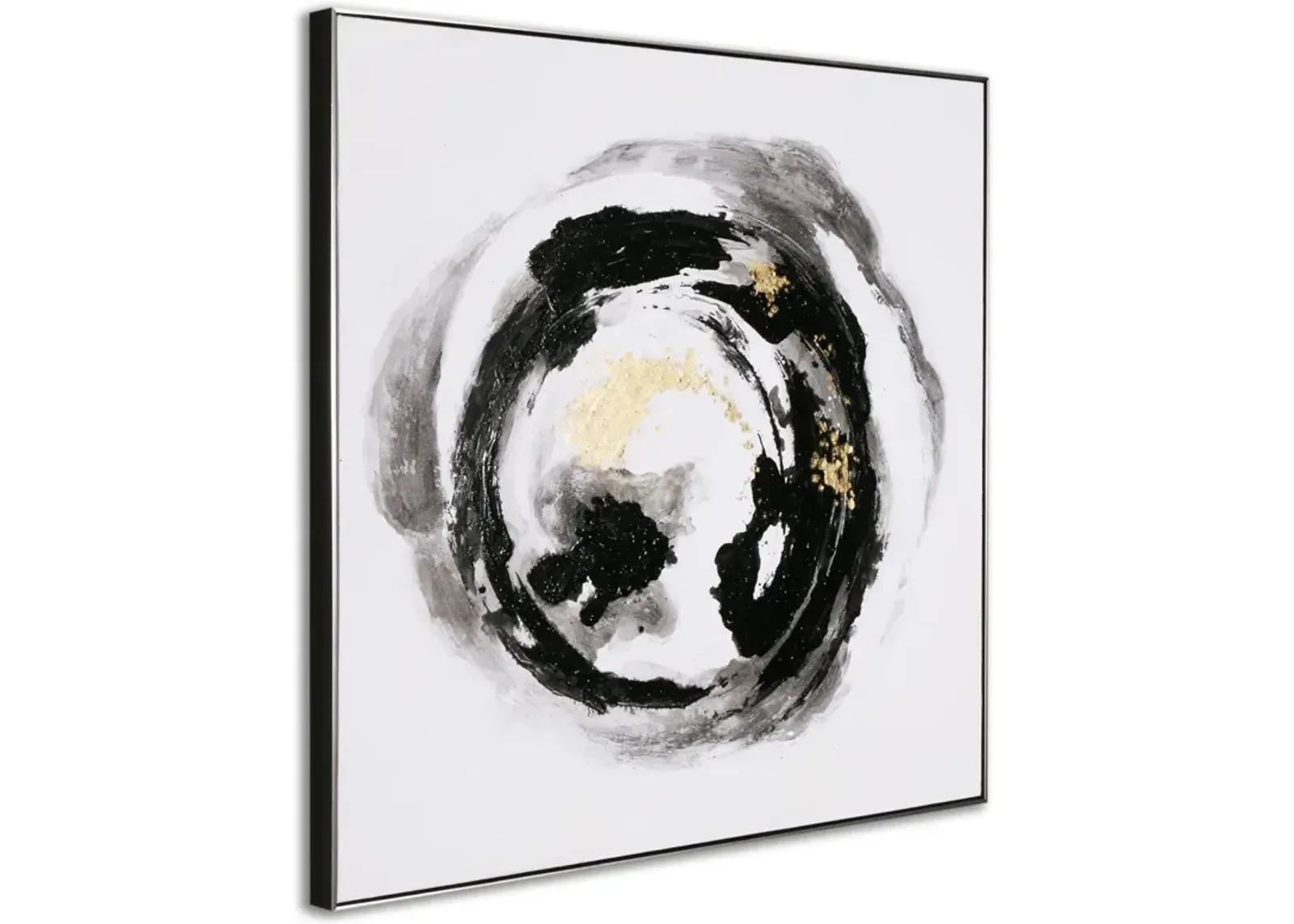 Spherical, Hand Painted Canvas