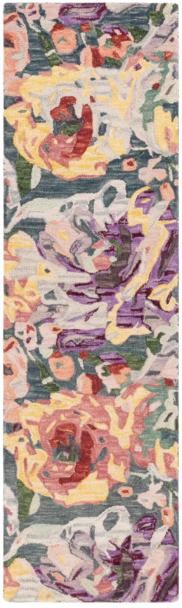 BLOSSOM Hand Tufted 2'-3' x 8' runner