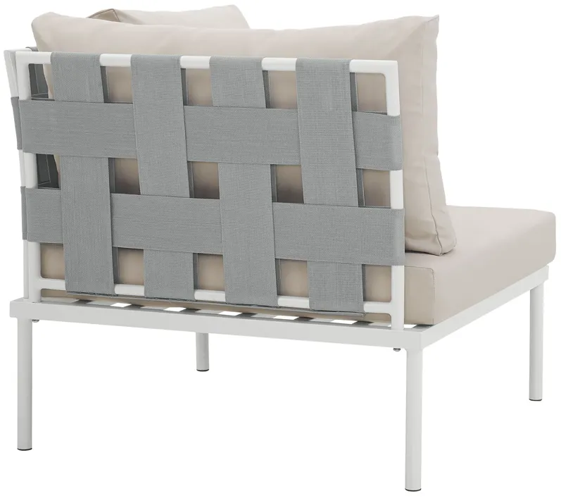 Harmony Outdoor Patio Aluminum Corner Sofa