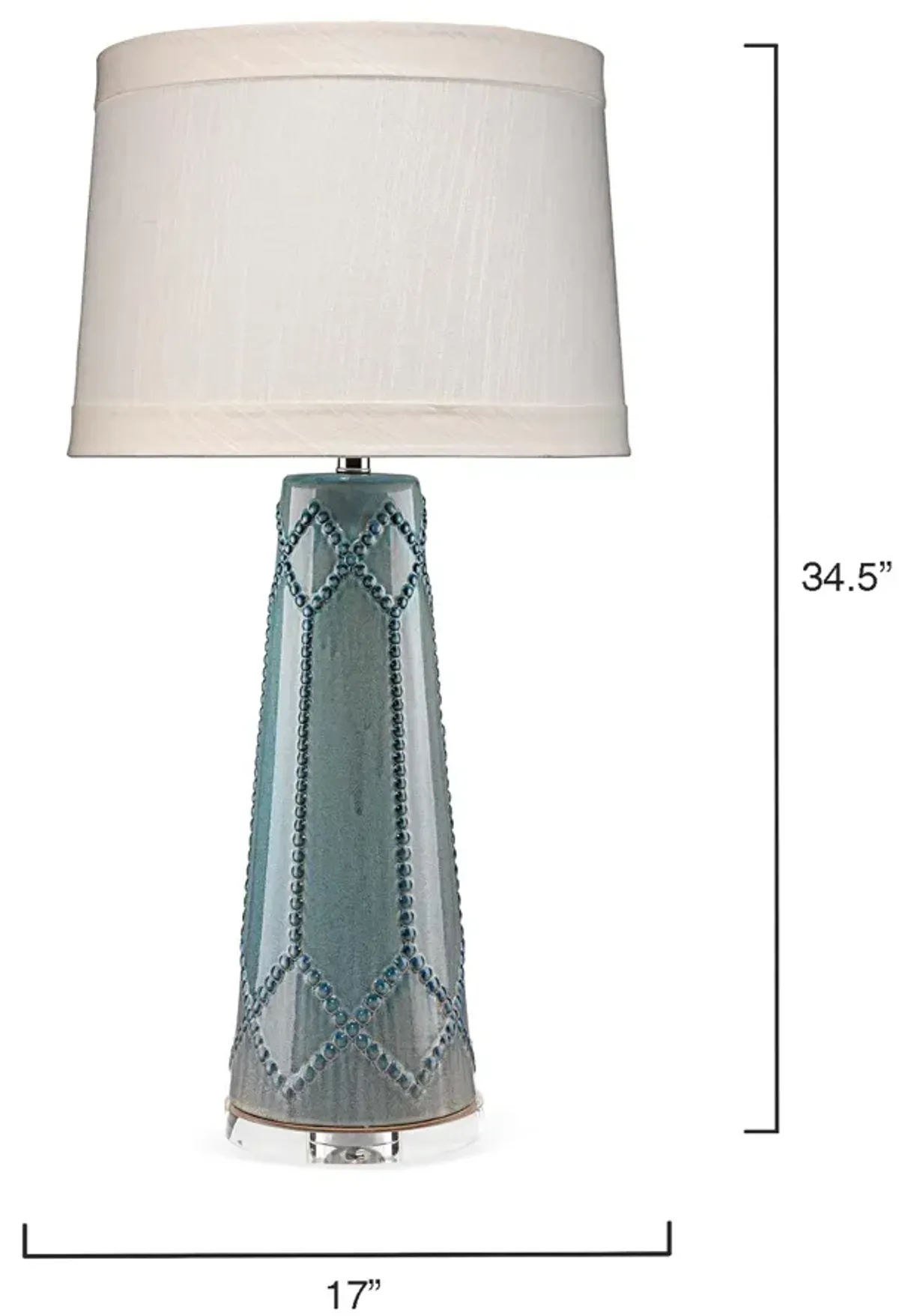 Hobnail Table Lamp