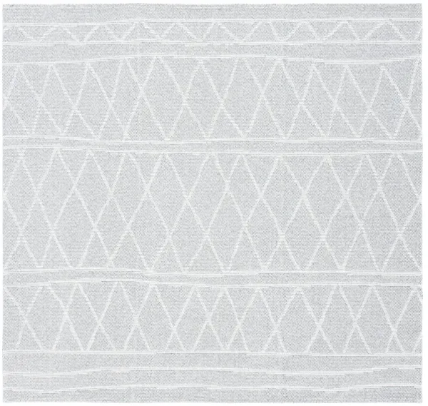 AUGUSTINE 400 GREY  6'-7' X 6'-7' Square Square Rug