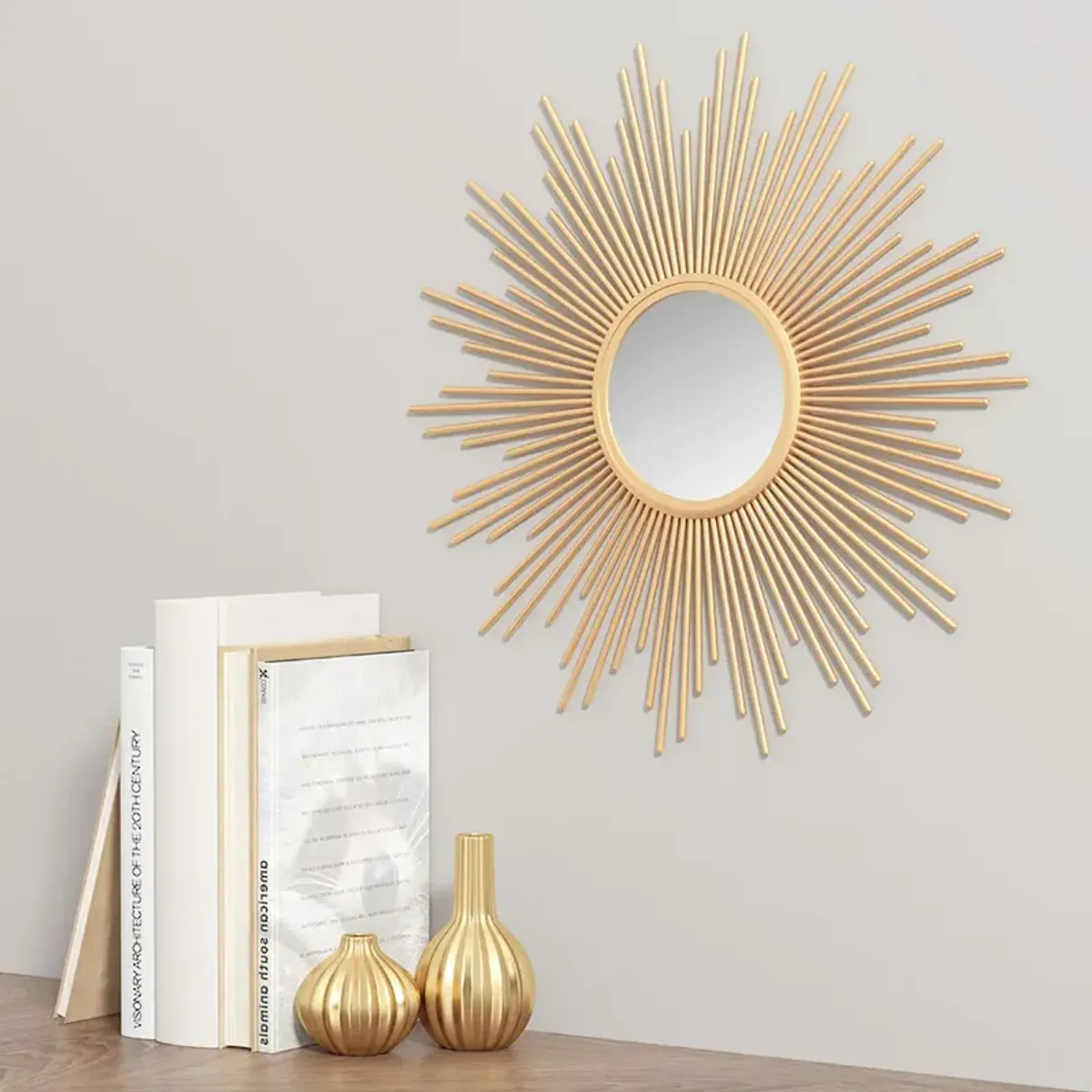 Fiore Sunburst Wall Decor Mirror