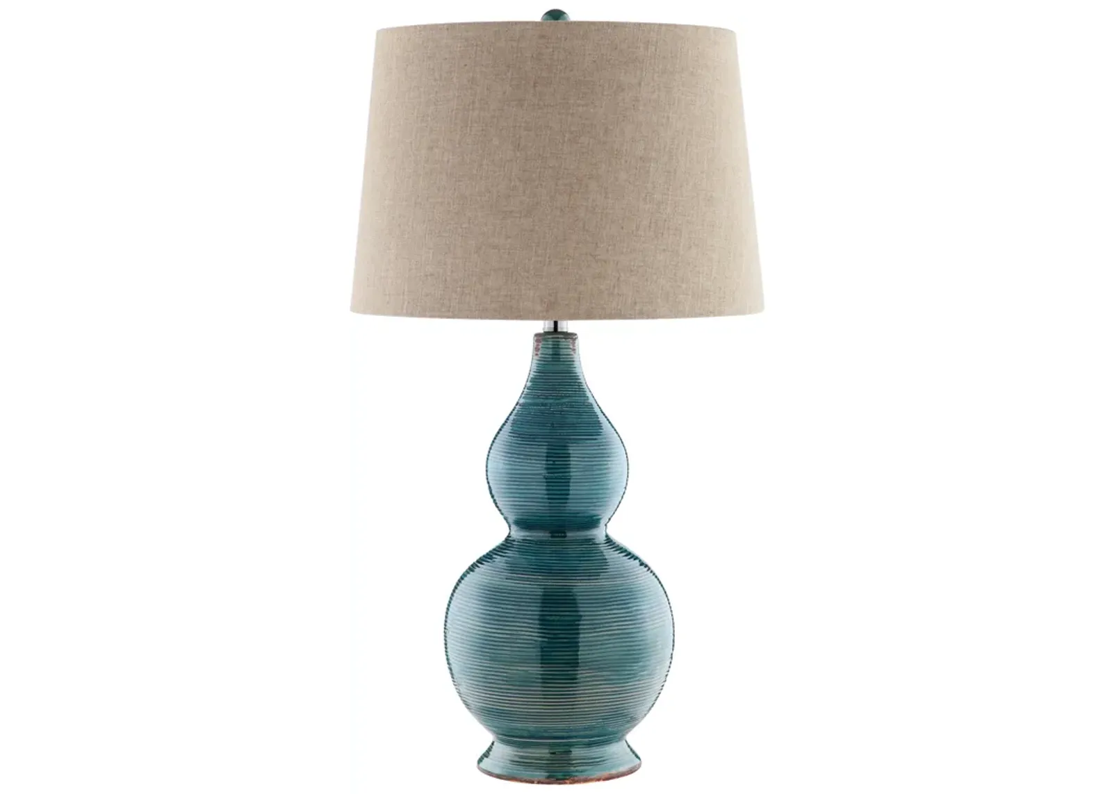 Lara 31.75" High 1-Light Table Lamp - Blue