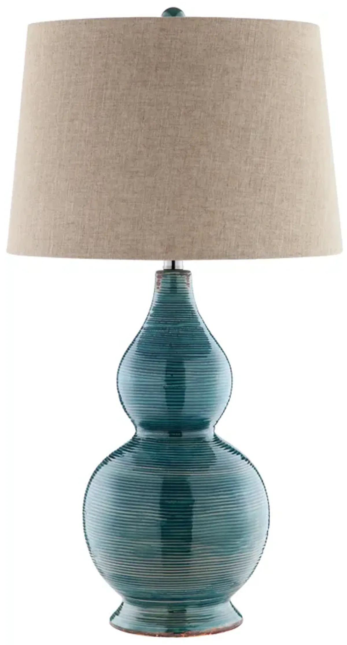 Lara 31.75" High 1-Light Table Lamp - Blue