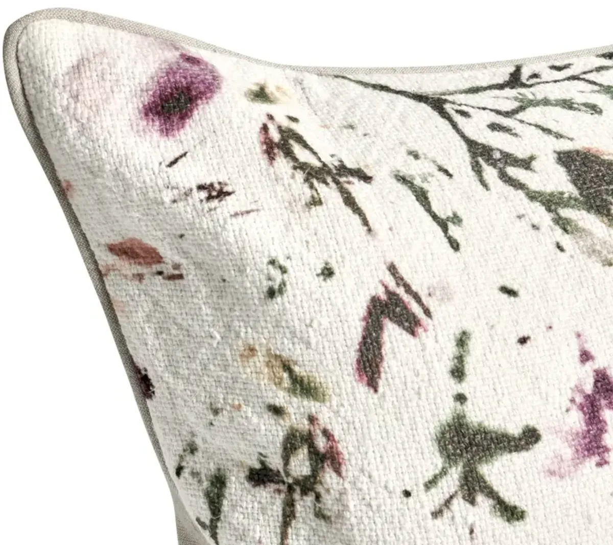 Cosmo 16"x36" Coton Linen Blend Throw Pillow, Multicolor