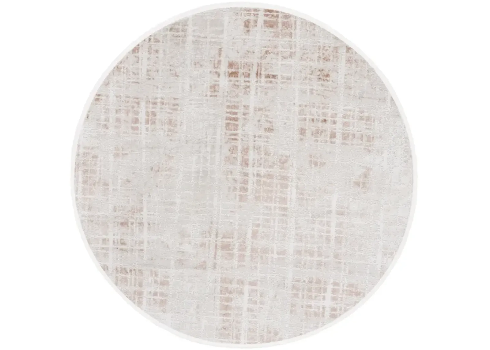 MILA 230 IVORY  6'-7' x 6'-7' Round Round Rug