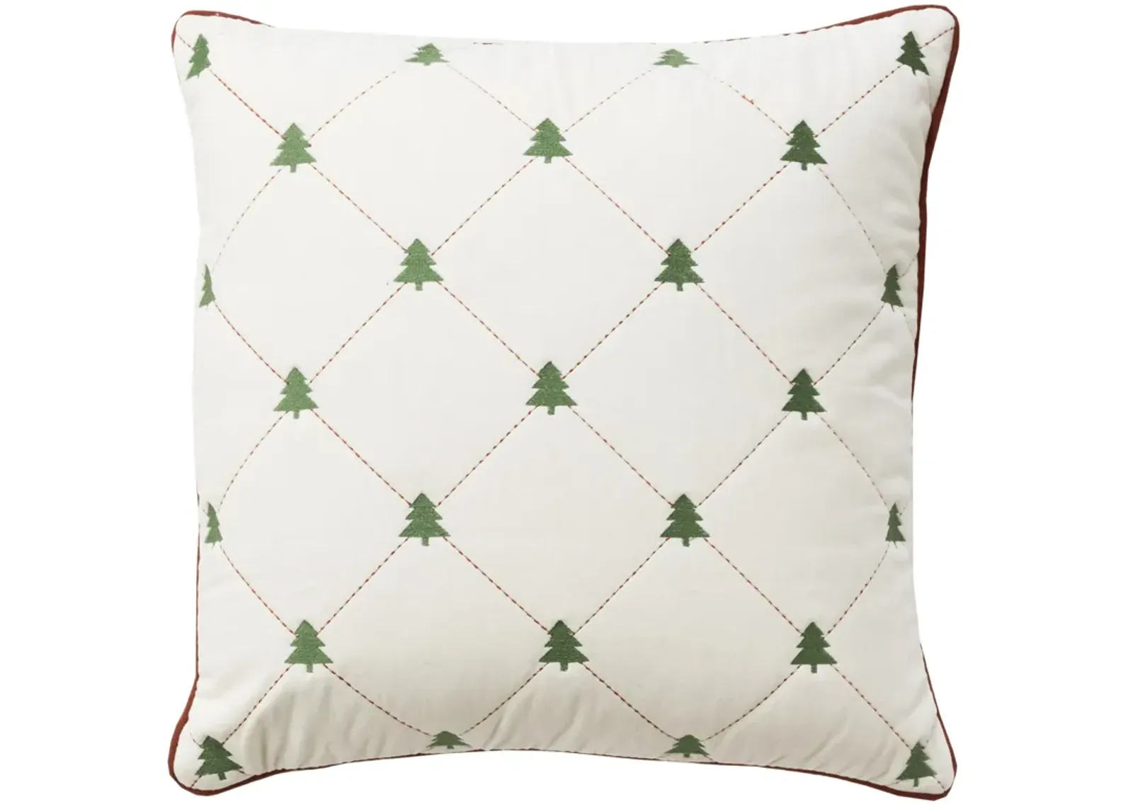 HOLIDAY 2022 Tree Ivory Pillow