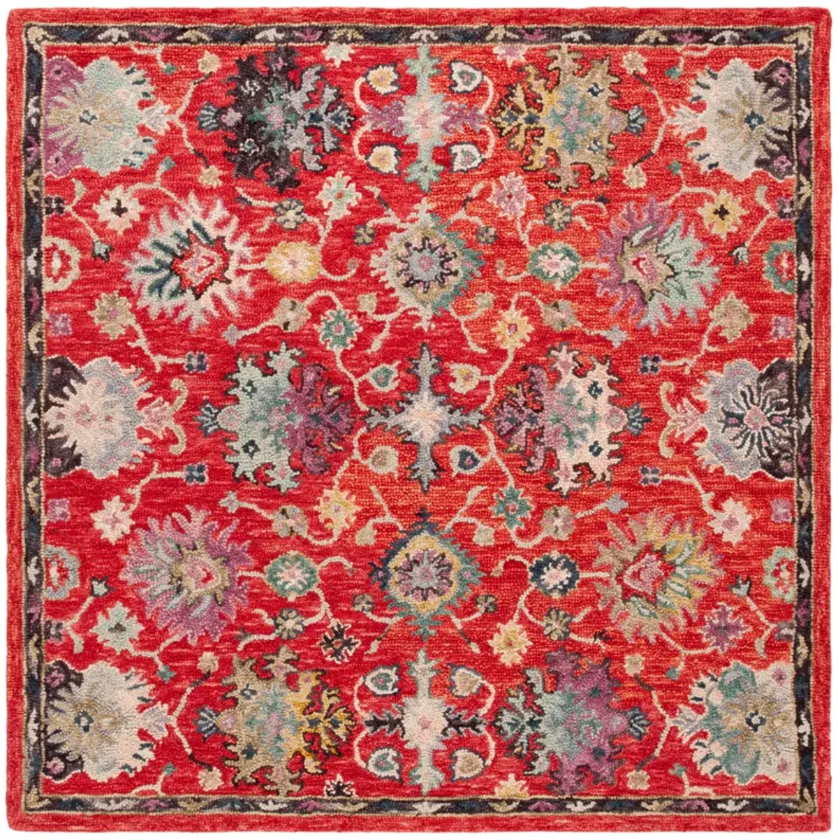 BLOSSOM Hand Tufted 6' x 6' Square area rug