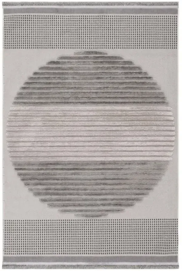 URBAN 216 Grey  5'-3' X 7'-6' Medium Rectangle Rug