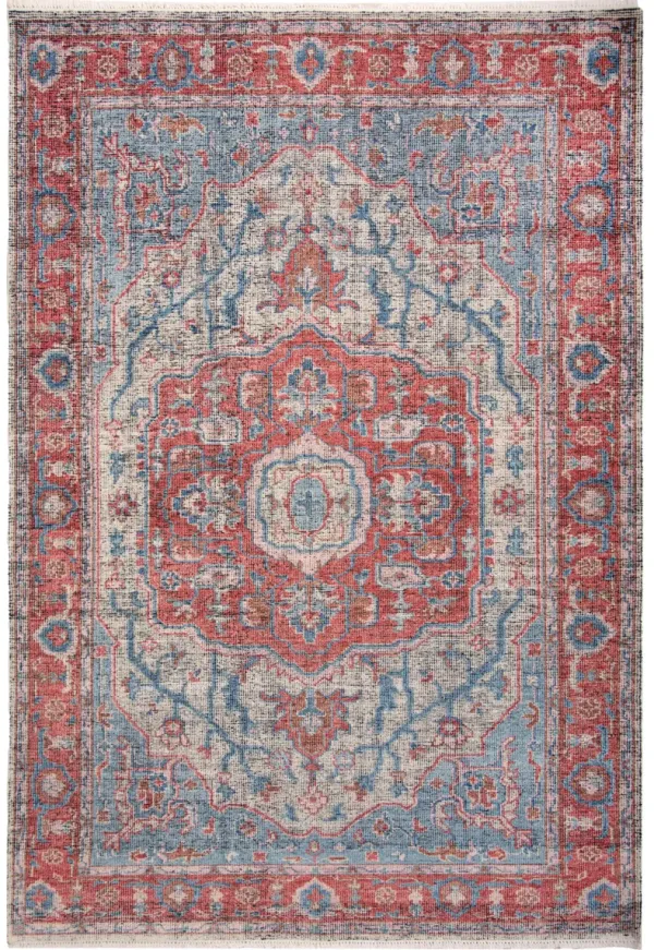 Centra Hand knotted Cut pile 9'X12' Rug