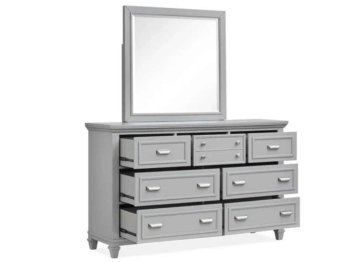 Drawer Dresser - Grey