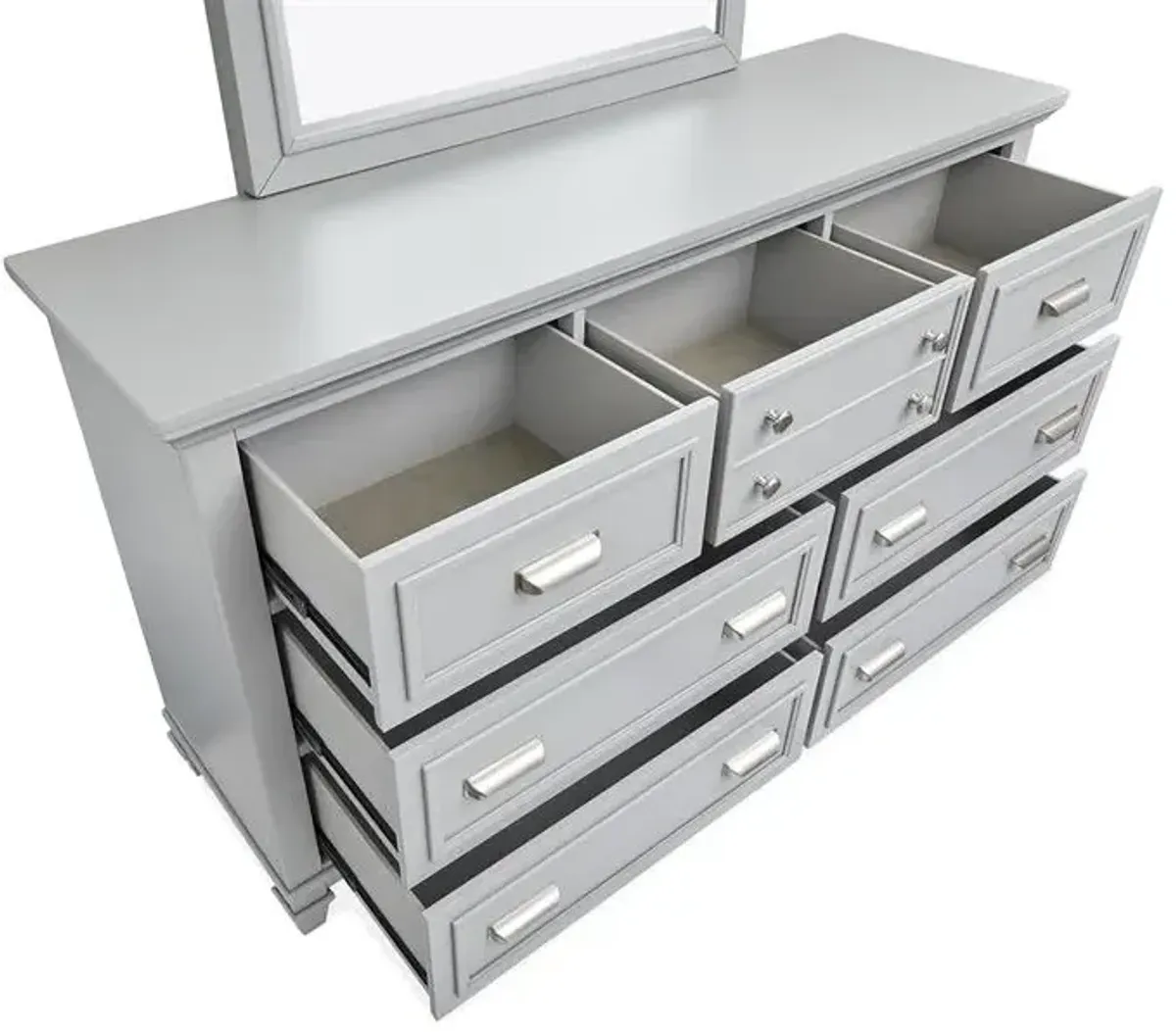 Drawer Dresser - Grey