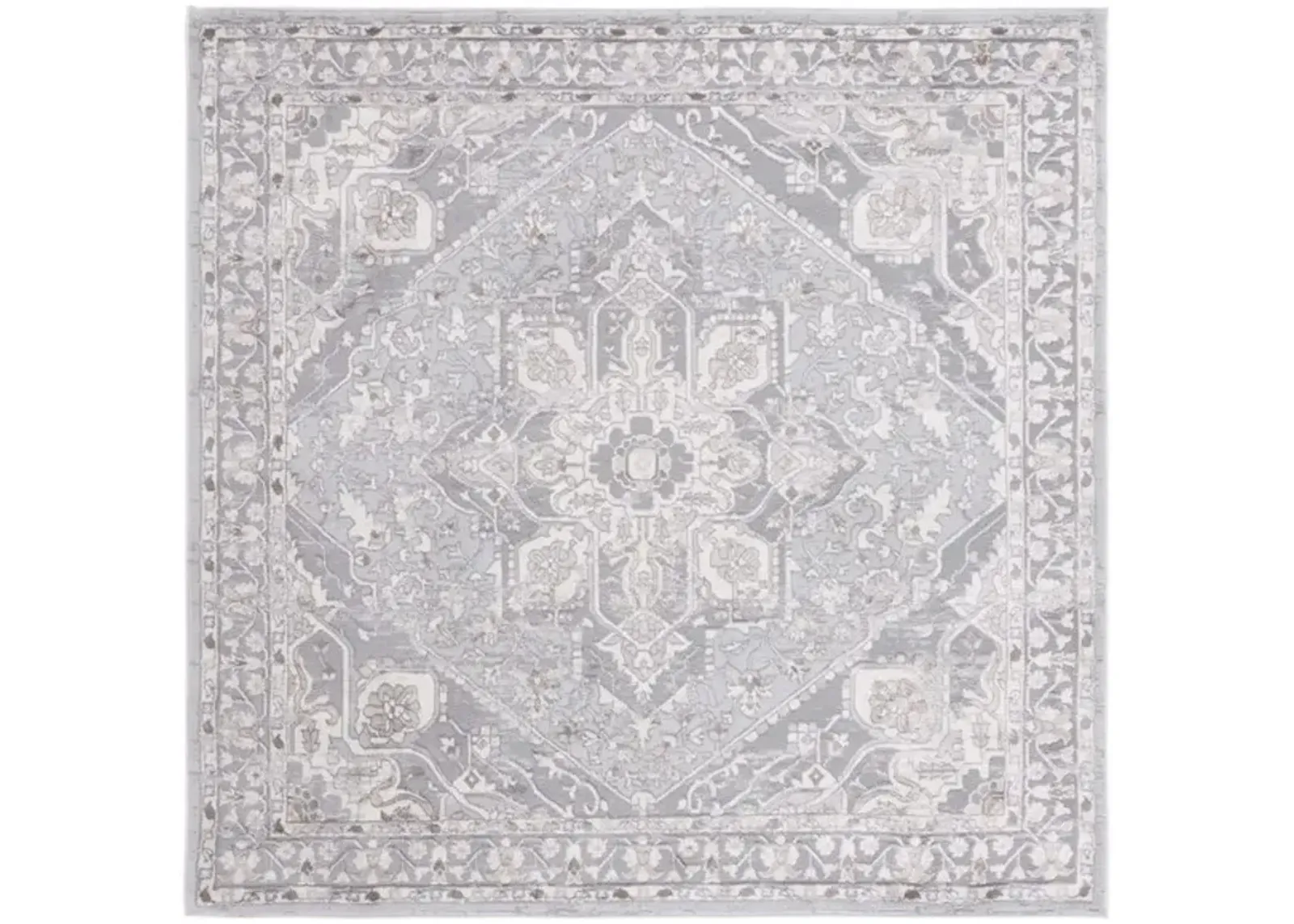 ETERNAL 216 Grey  6'-7' X 6'-7' Square Square Rug