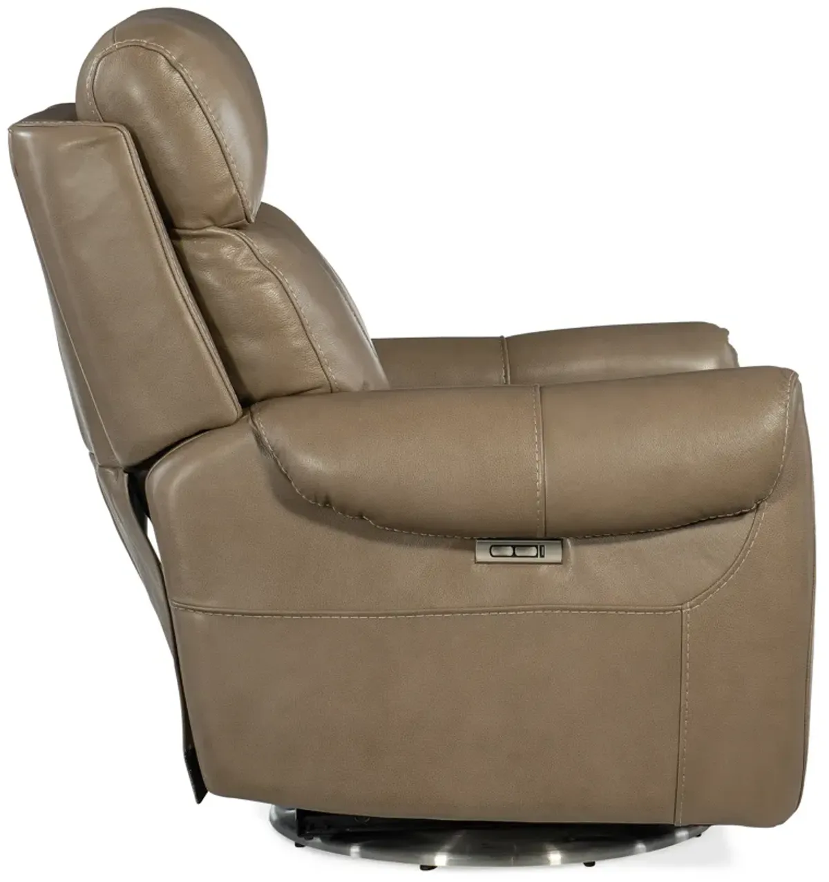 Sterling Swivel Power Recliner with Power Headrest