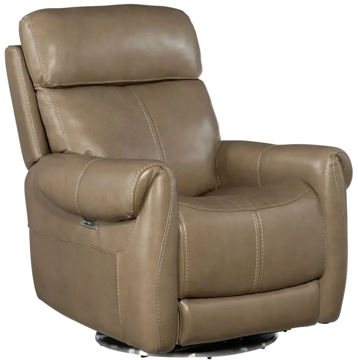 Sterling Swivel Power Recliner with Power Headrest