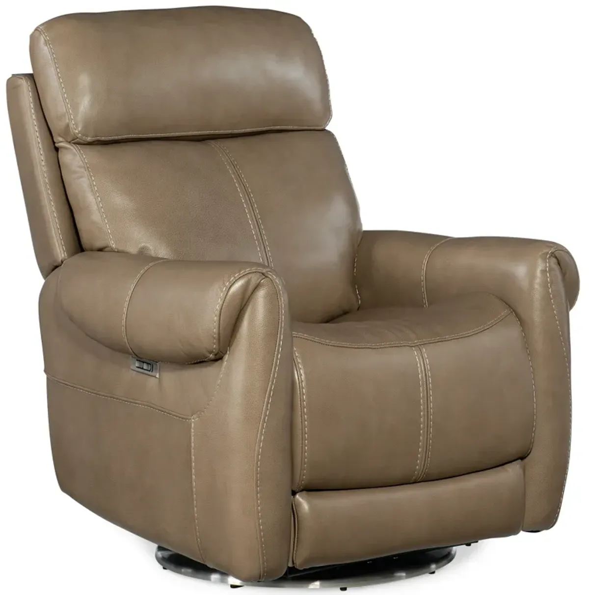 Sterling Swivel Power Recliner with Power Headrest