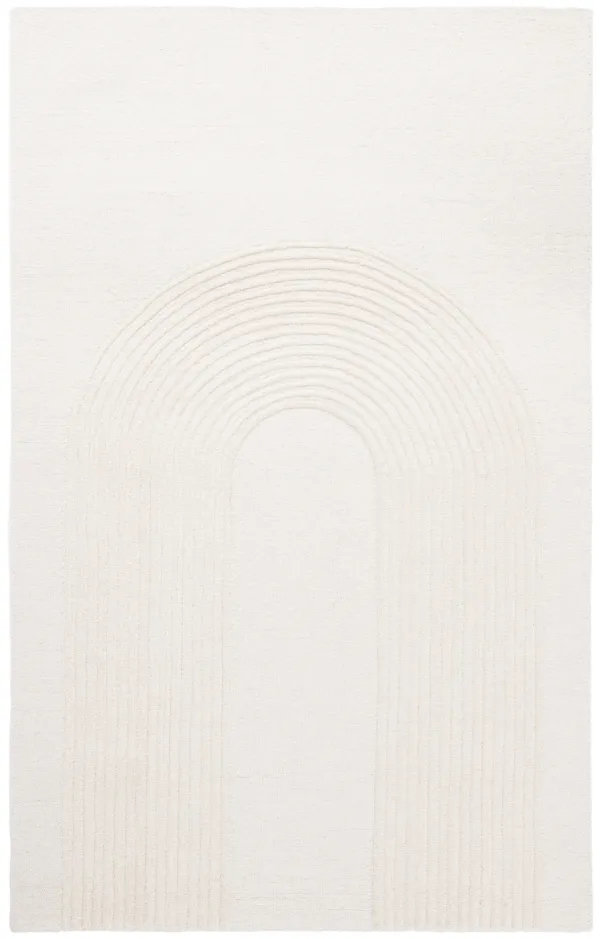 EBONY Hand Tufted 5' x 8' area rug