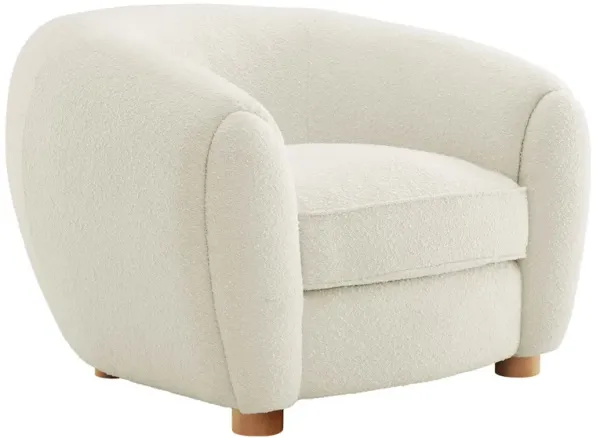 Abundant Boucle Armchair