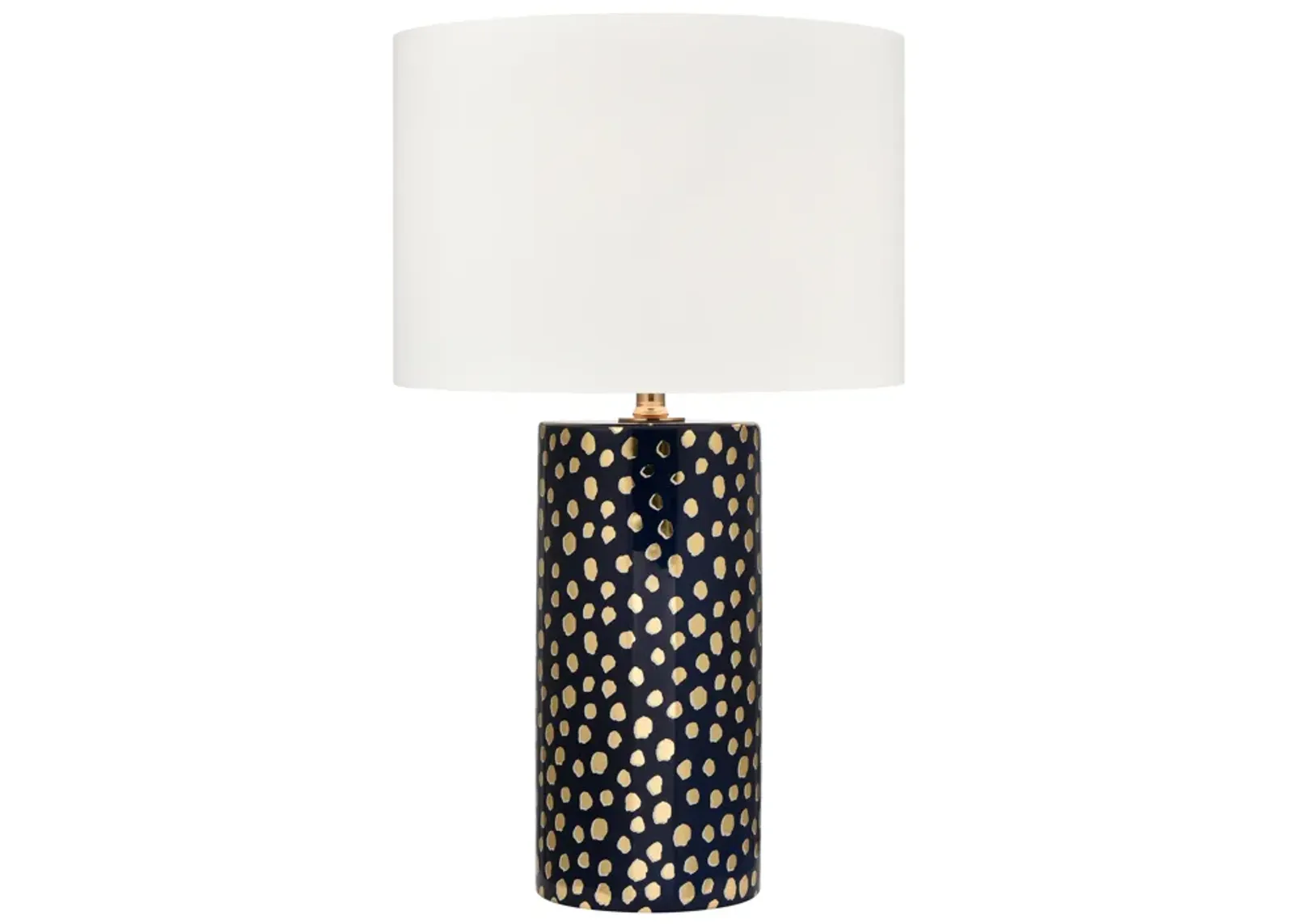 Signe 26" High 1-Light Table Lamp - Navy