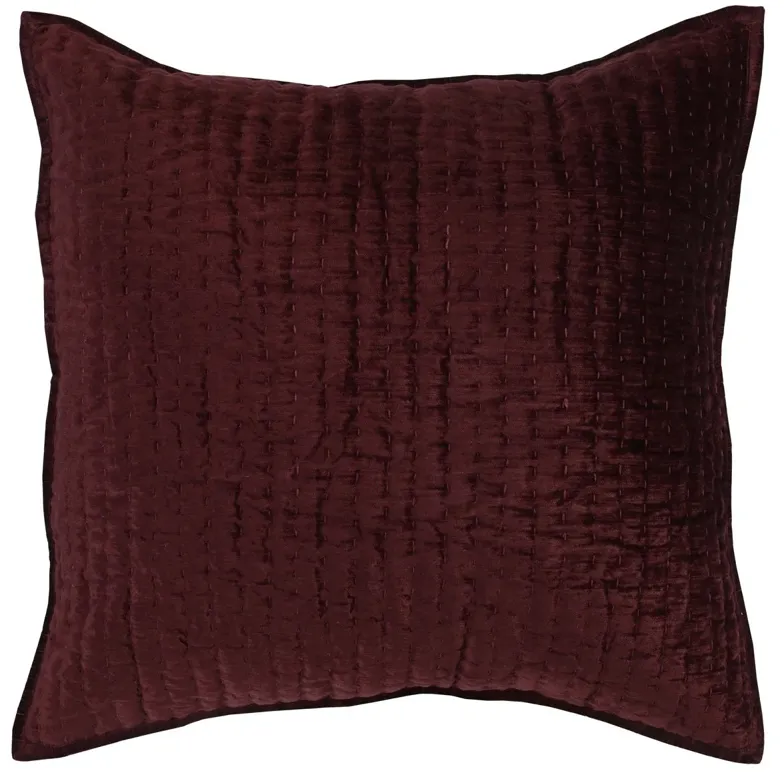 Bari Velvet Port Euro Sham