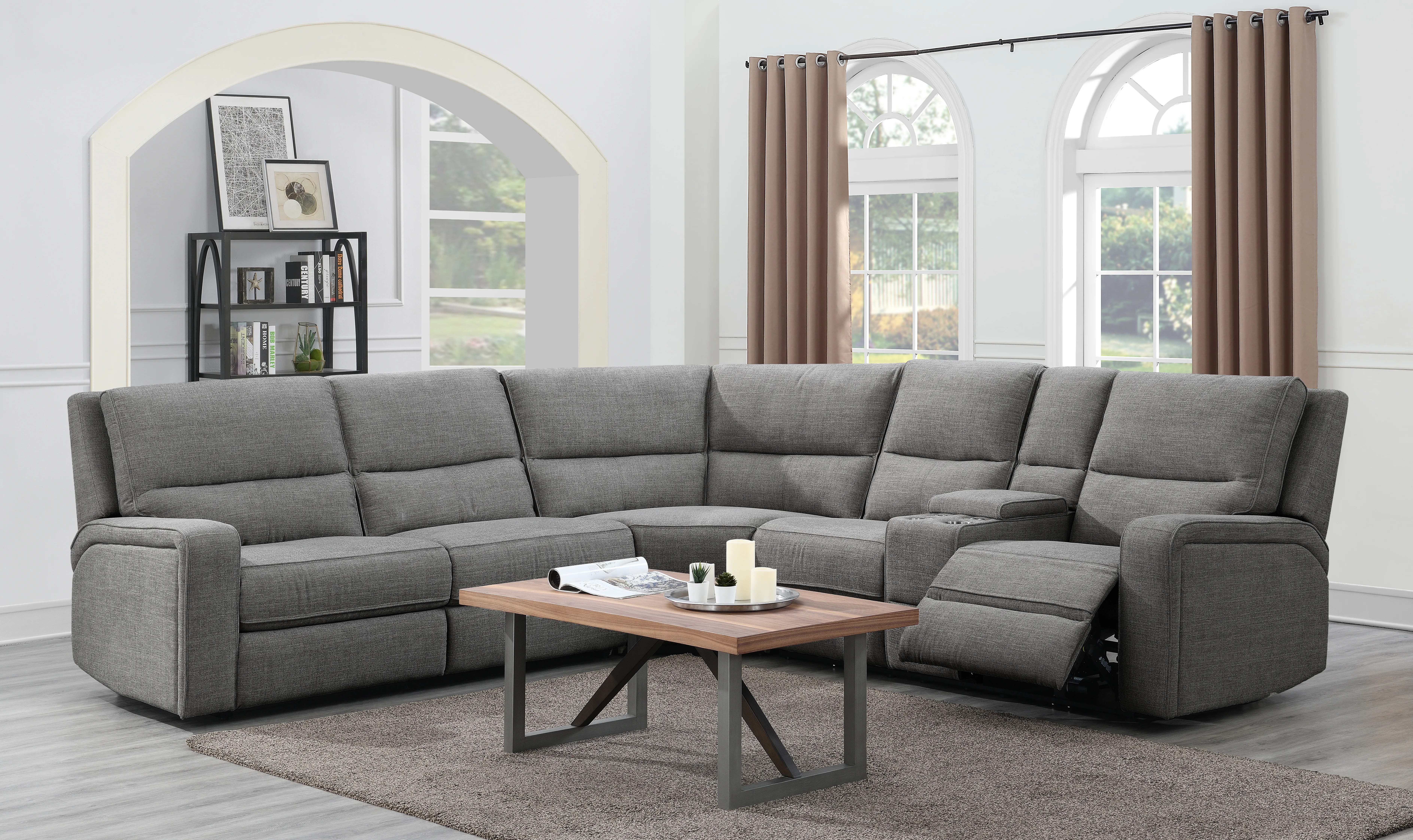 Medford Right Side Facing Console Power Loveseat