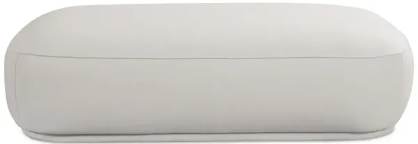 Marion Rectangular Ottoman White
