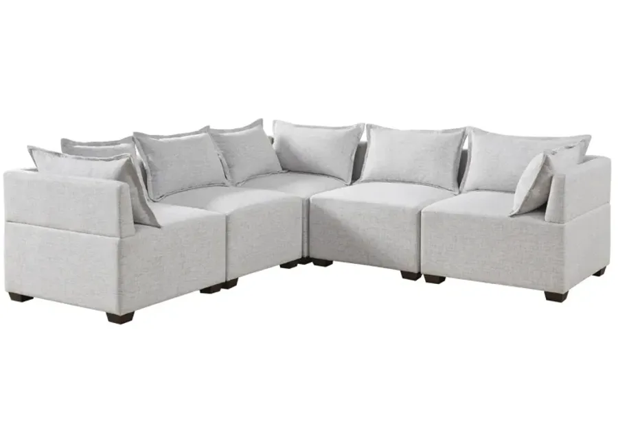 Molly 5-Piece Modular L-Shape Sofa