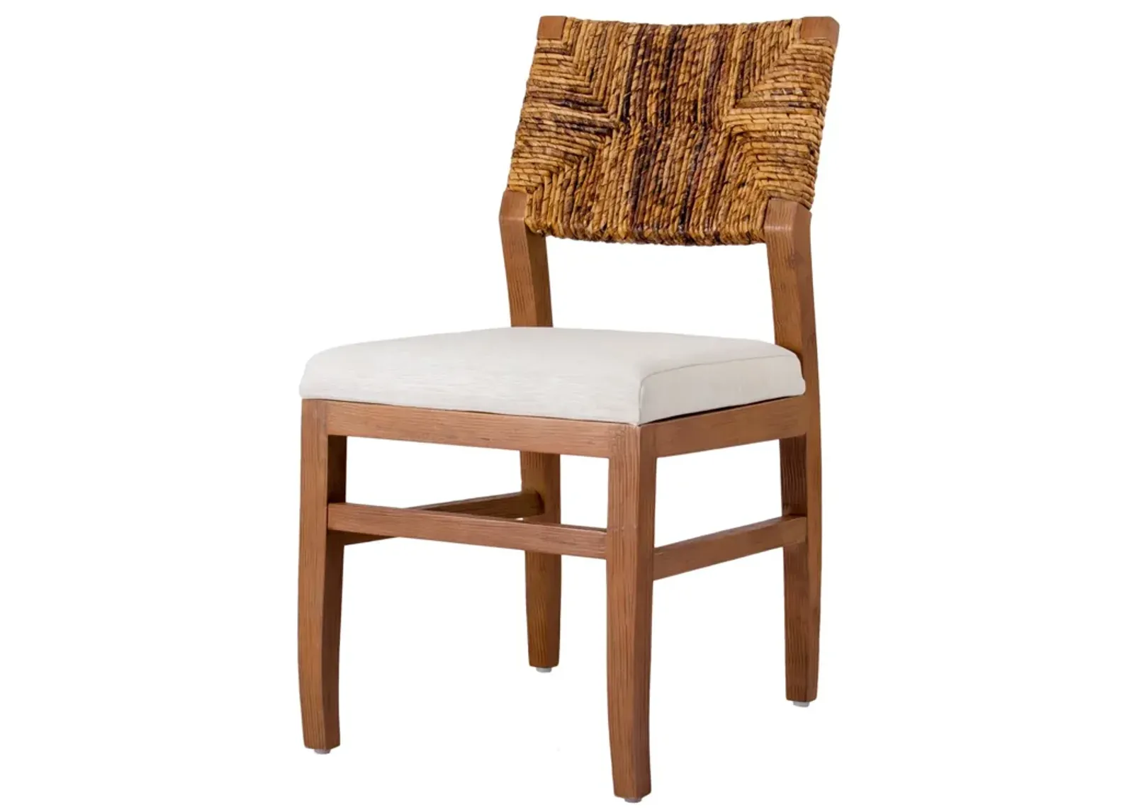 Lyon Abaca Dining Side Chair, Natural (Set of 2)