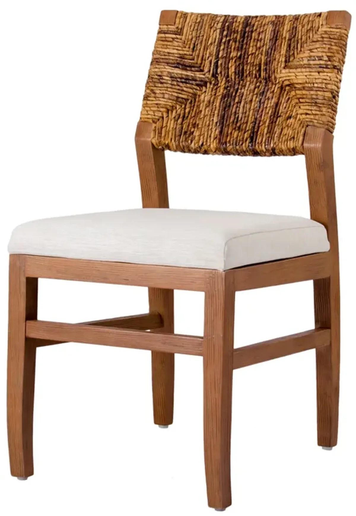 Lyon Abaca Dining Side Chair, Natural (Set of 2)