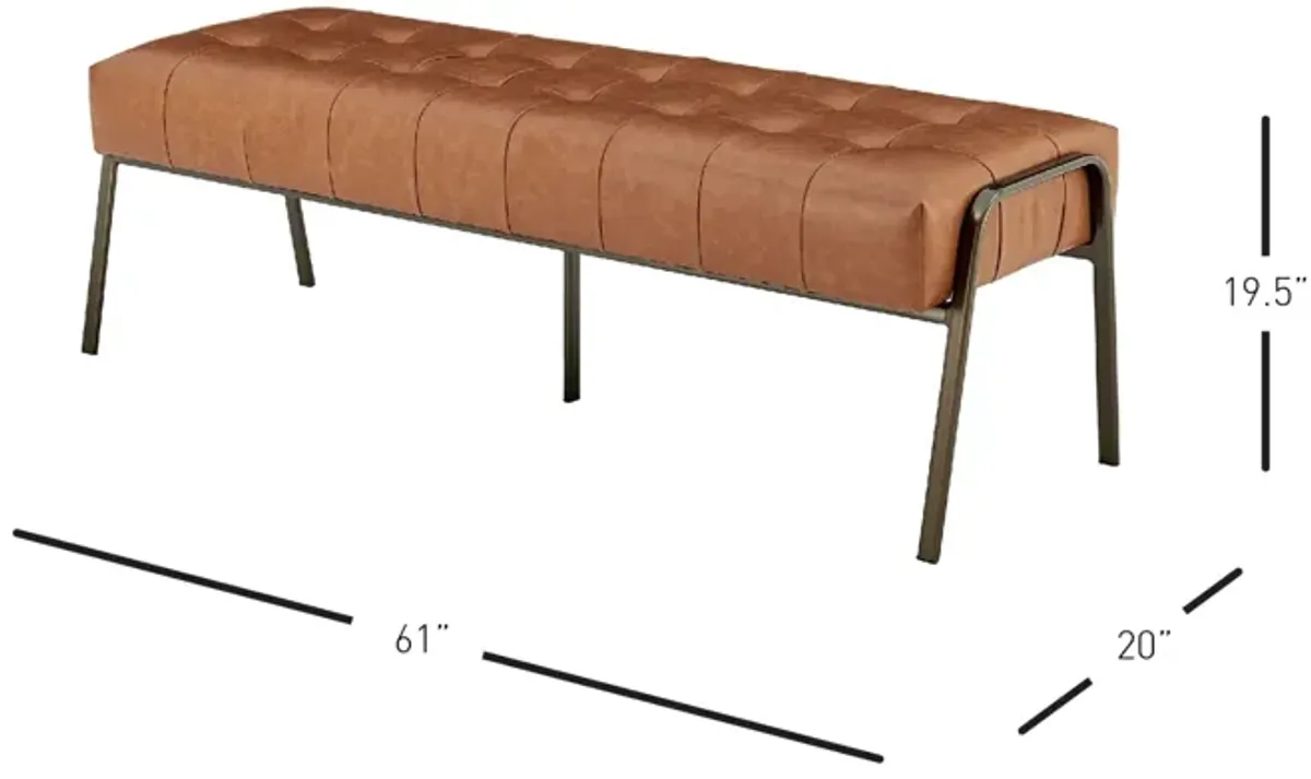 Venturi Tufted Bench