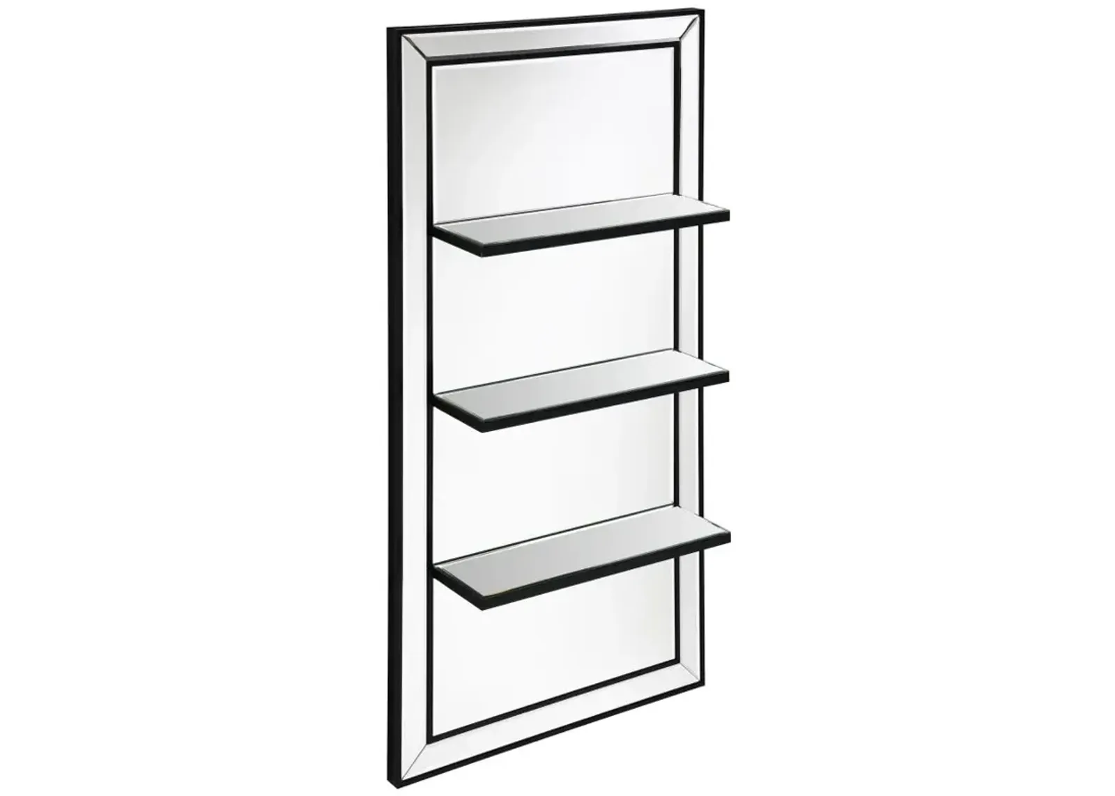 Oriel 3-Shelf Rectangle Wall Mirror 