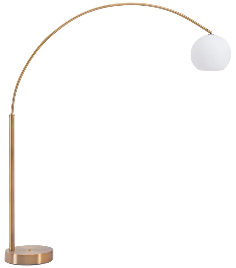 Griffith Floor Lamp Brass