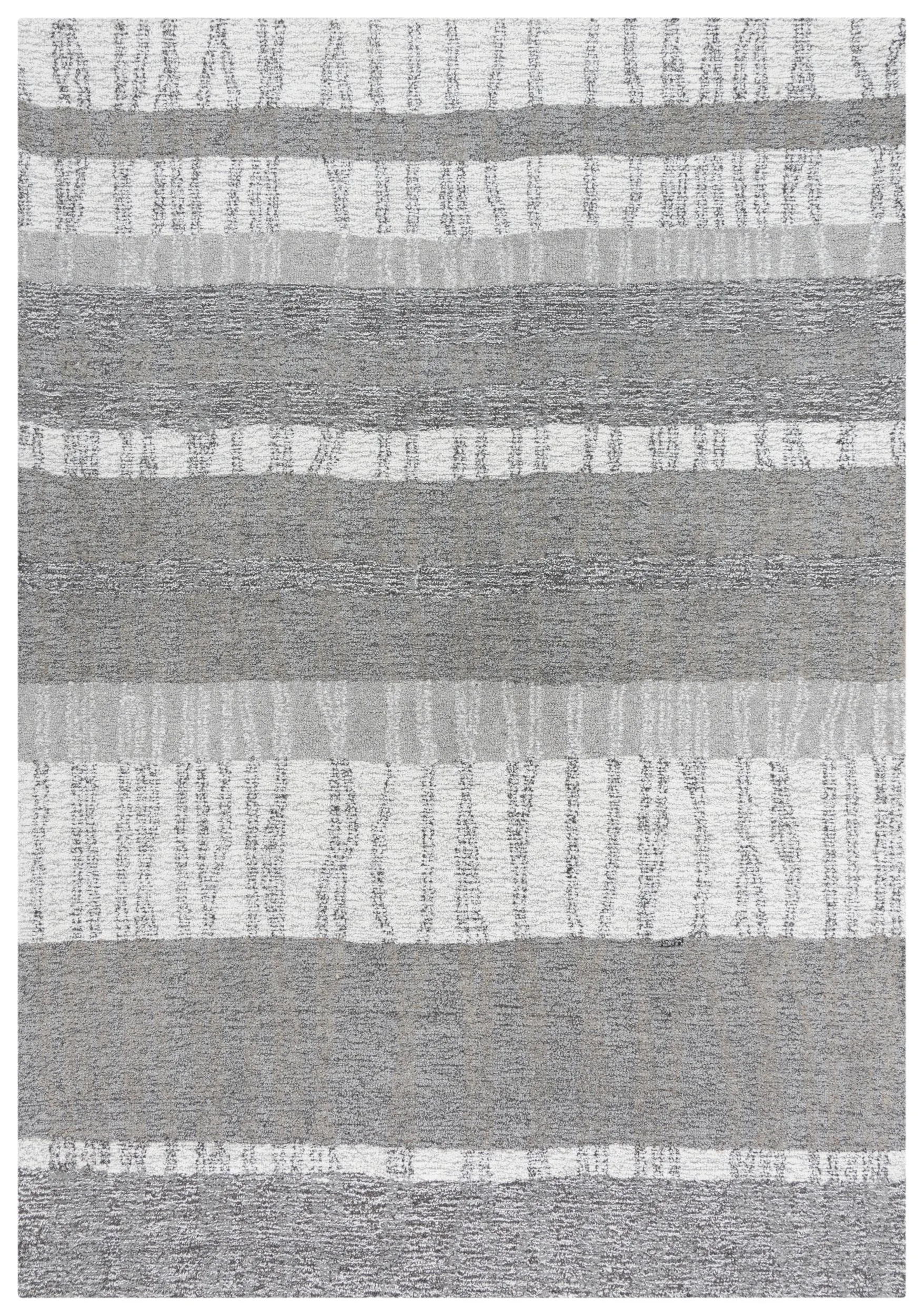 Taylor Gray/Natural  Wool 7'9" x 9'9" Rectangle Rug