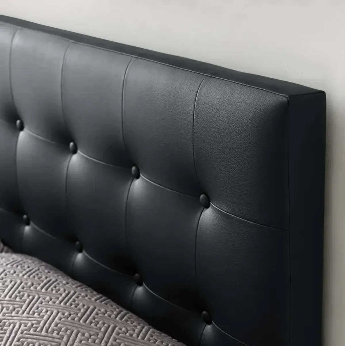 Emily Queen Upholstered Vinyl Headboard