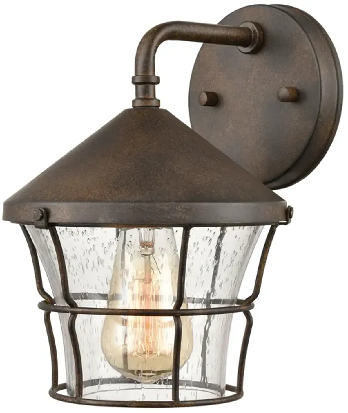 Gavin 10" High 1-Light Outdoor Sconce - Hazelnut Bronze