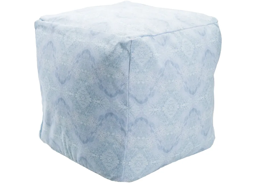 Agua POUF-1038 18"H x 18"W x 18"D Pouf