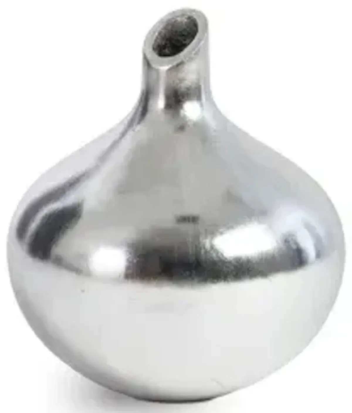 katha vase, silver leaf