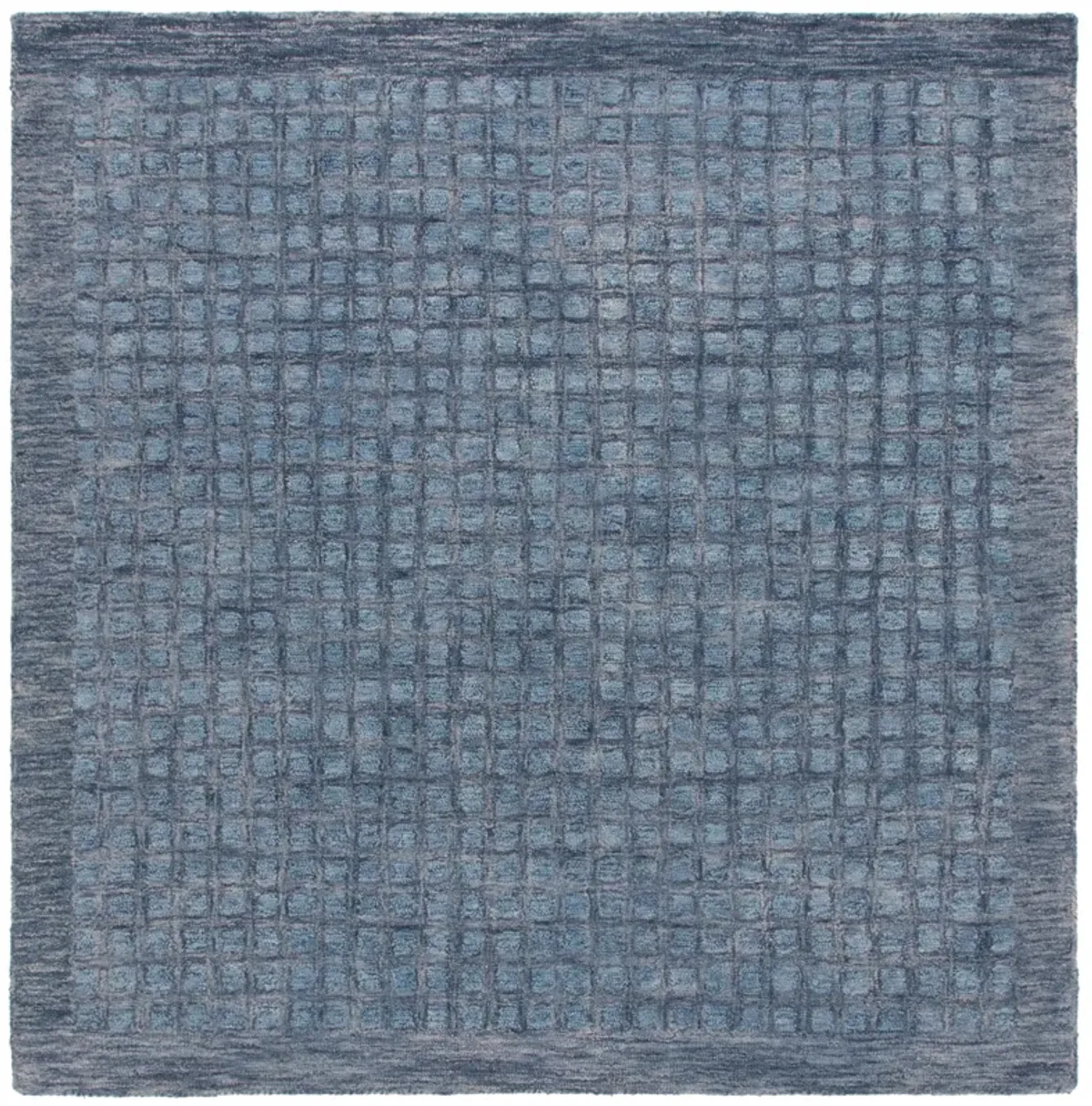 ABSTRACT Hand Tufted 6' x 6' Square area rug