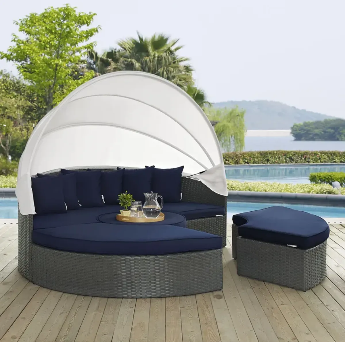 Sojourn Outdoor Patio Sunbrella® Daybed