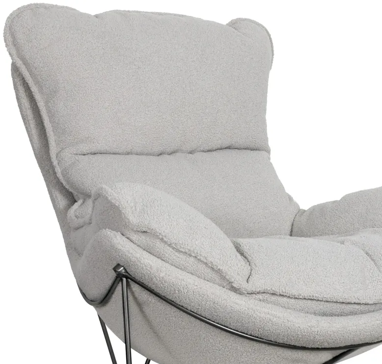 Cocoon Chair (Boucle Faux Wool)