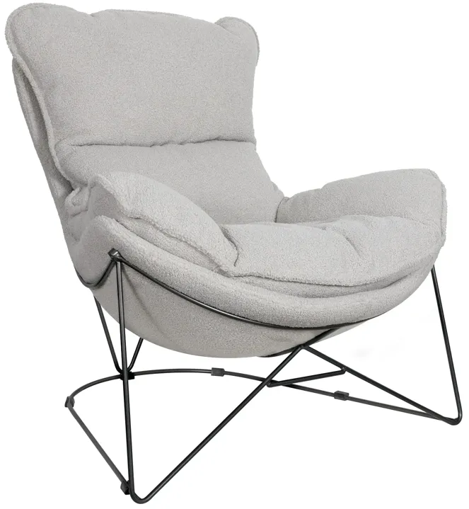 Cocoon Chair (Boucle Faux Wool)