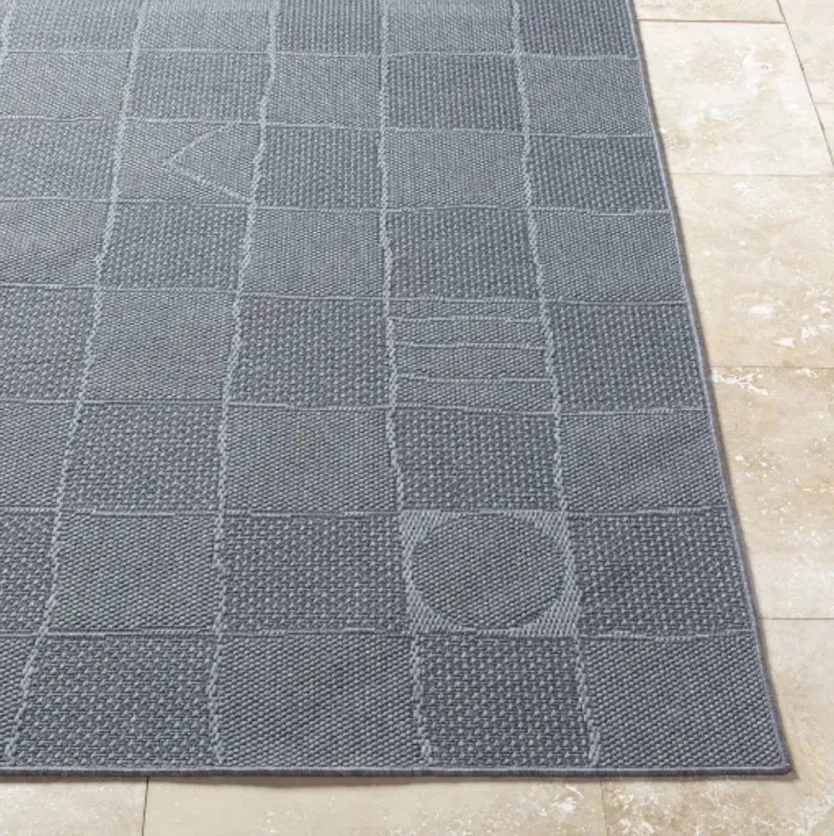 Sandra SDR-2320 6'7" x 9' Machine Woven Rug