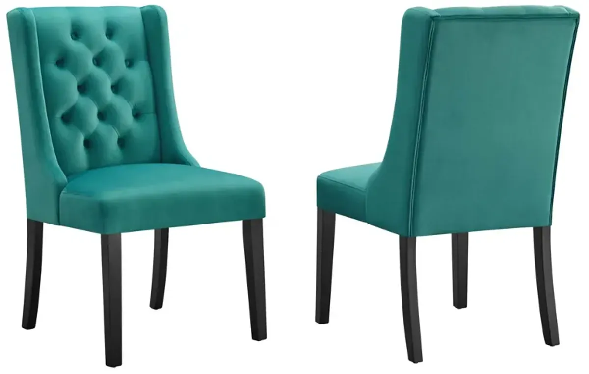 Baronet Performance Velvet Dining Chairs - Set of 2