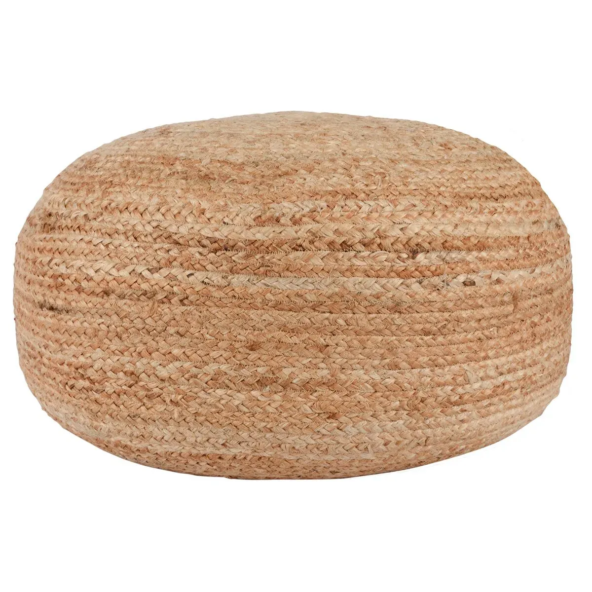 Braga Jute Natural Pouf 