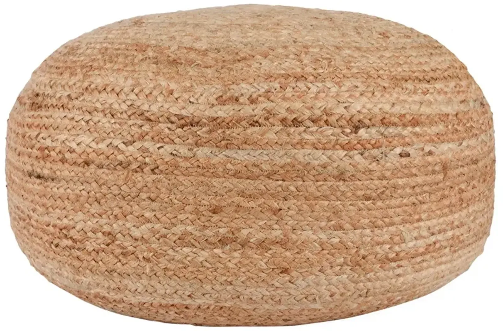 Braga Jute Natural Pouf 