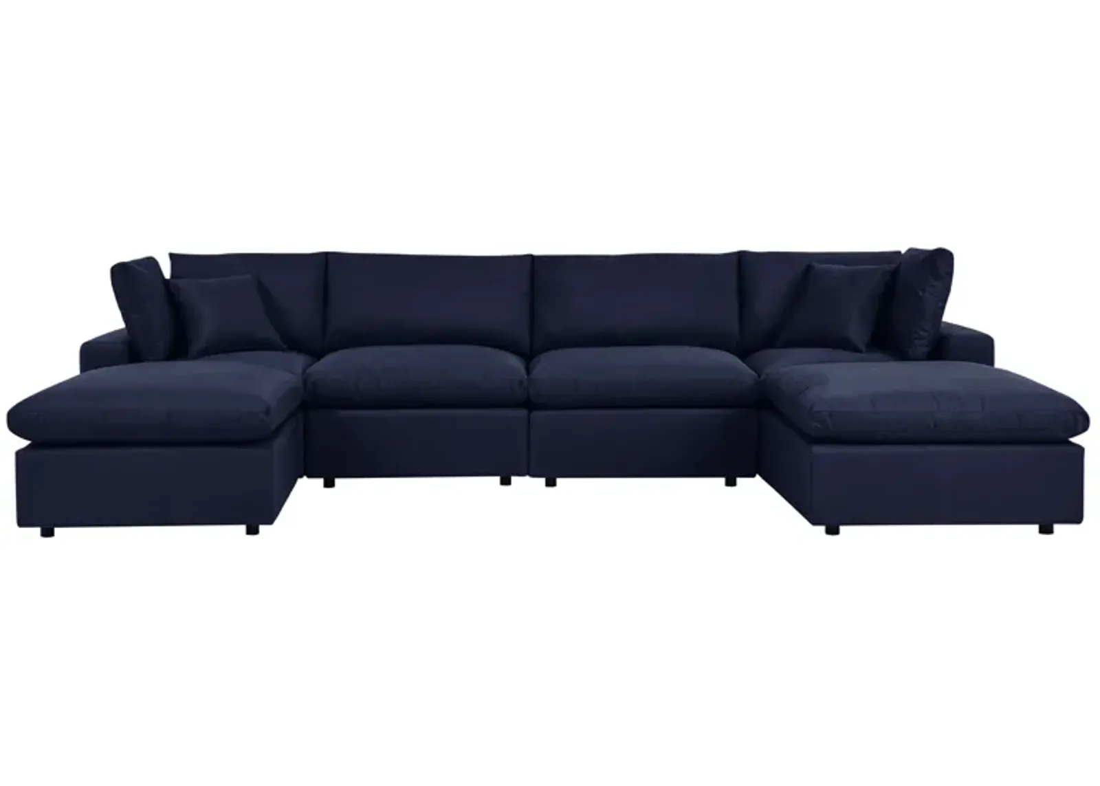 Commix 6-Piece Outdoor Patio Sectional Sofa