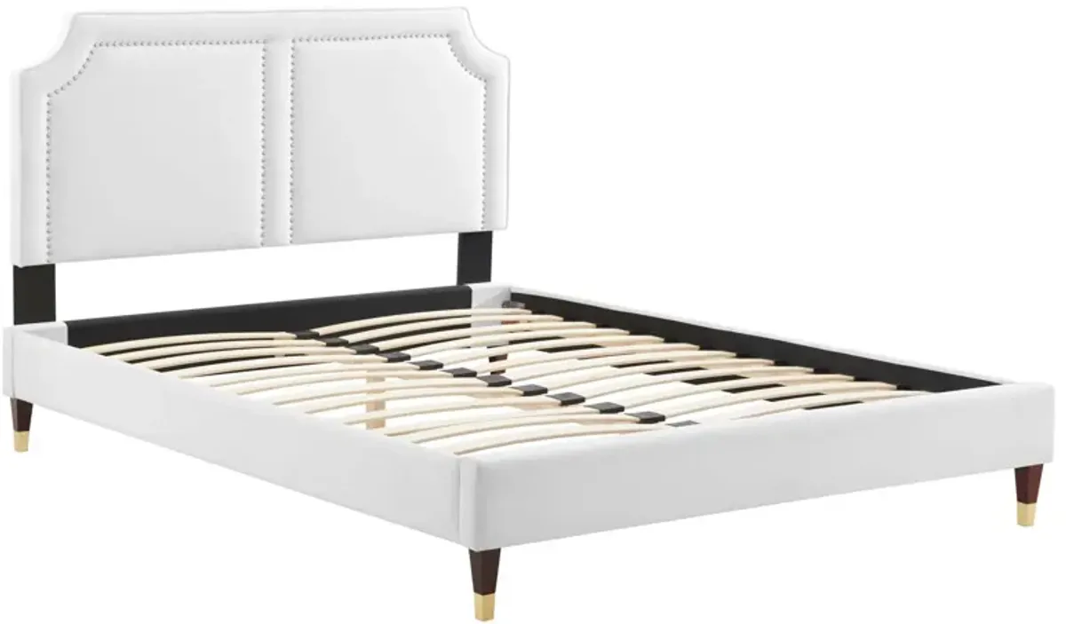 Novi Performance Velvet King Bed